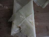 自己做的土豆丝煎饼卷做法图解6)