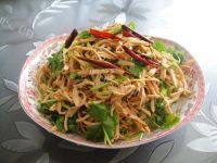 家常菜香辣鸡丝