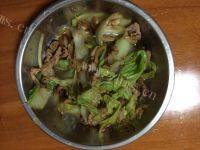 家常菜白菜炒肉丝