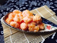 美味的香酥虾球