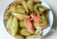 家常菜炒黄瓜