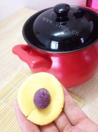 香甜南瓜紫薯汤圆做法图解12)