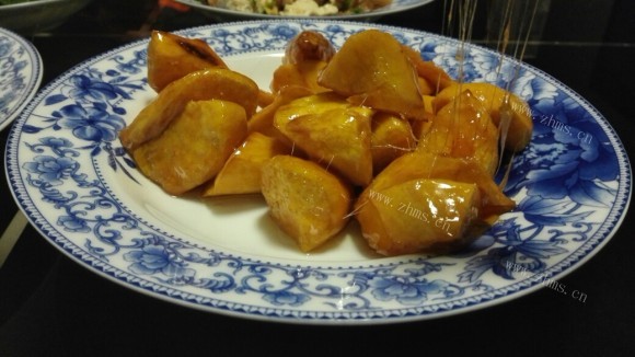 好吃的拔丝地瓜