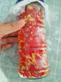 美味的剁辣椒做法图解4)