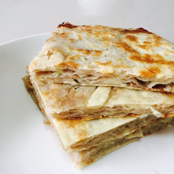 自制千层肉饼