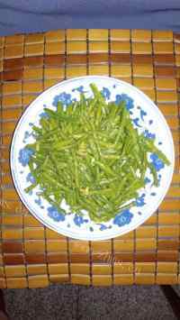 家常菜清炒刀豆