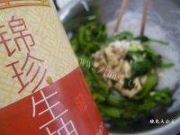 家常菜凉拌菠菜粉丝做法图解8)