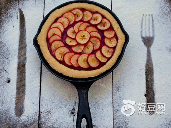 海棠紫薯派