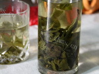 焦嫩咸鲜茶叶焗虾做法图解3)
