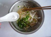 自制豆芽煎饼做法图解5)