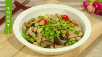 家常菜毛豆炒鸡丁