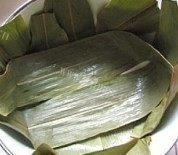 美味的粽香糯米仔排做法图解4)