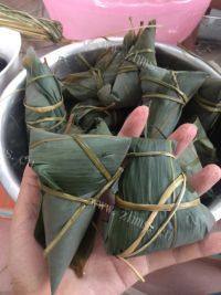 香甜红豆密枣粽子做法图解5)