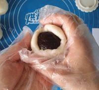 豆沙椰蓉冰皮月饼做法图解16)