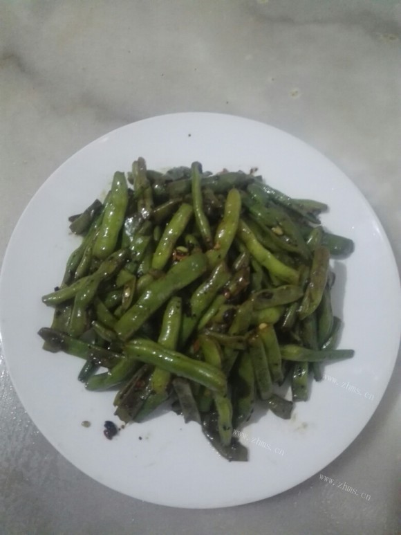 家常豆豉炒四季豆