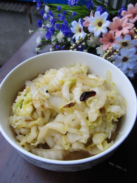 独特的糖醋白菜