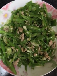 家常菜辣椒炒肉