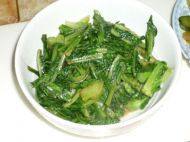 清炒油麦菜做法图解8)