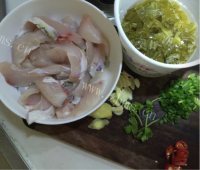 DIY酸菜鱼做法图解1)