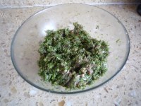 美味的茴香猪肉馅蒸饺做法图解5)
