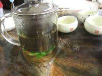 薄荷竹叶茶做法图解7)