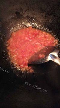 家常菜西红柿焖豆腐做法图解2)
