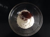 白软的咖啡红豆煎饼做法图解4)