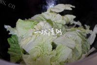 简易的板栗烧白菜做法图解7)
