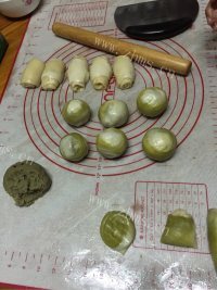 自制抹茶酥做法图解5)