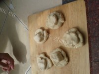 五香芝麻香菇肉饼做法图解6)
