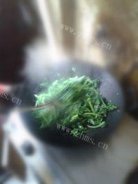 清炒油菜苔做法图解4)