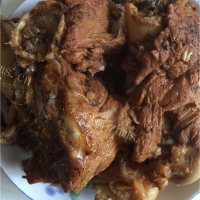 美味可口酱香骨棒做法图解4)