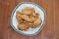 美食派蒜香鸡翅做法图解7)