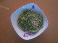 鲜香的芹菜叶鸡蛋饼