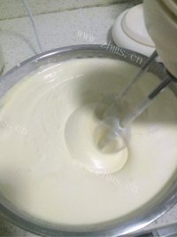 自制无水蛋糕做法图解6)