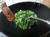 鲜的蒜香油麦菜做法图解6)
