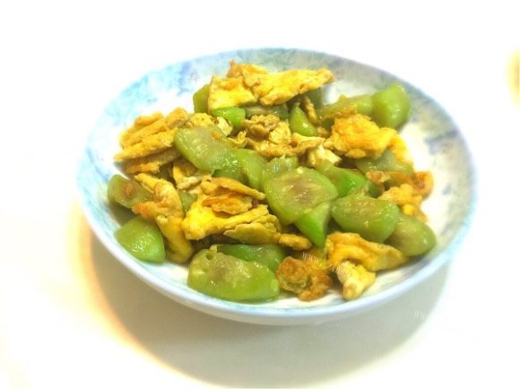 清淡的丝瓜炒蛋