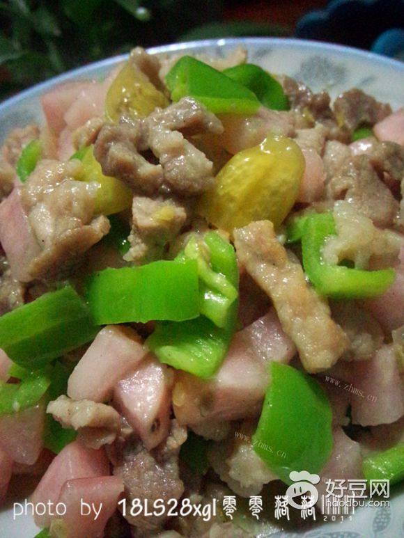 泡萝卜炒肉