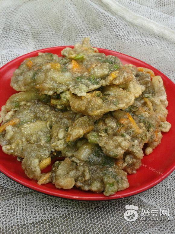 炸红萝卜海蛎饼