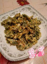 家常菜茴香炒鸡蛋