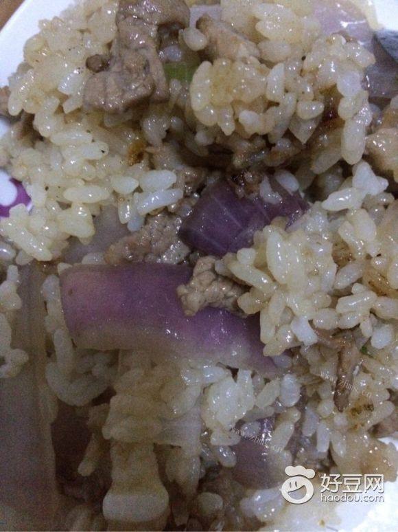 肉炒饭