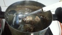 玉盘珍馐的白菜炖冻豆腐做法图解2)