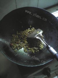 家常辣炒酸豆角做法图解5)