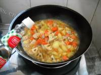 美味的辣白菜杂蔬素锅的做法图解十一