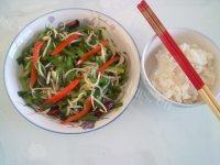 「家庭版」韭菜炒豆芽