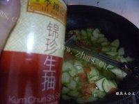 家常菜番茄西葫芦做法图解10)