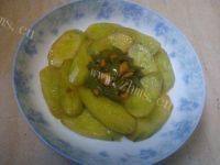 黄瓜炒青椒