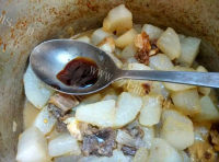 美味的萝卜牛腩做法图解16)