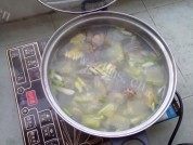 美味的冬瓜蛤蜊汤