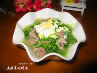 益母草瘦肉汤做法图解6)
